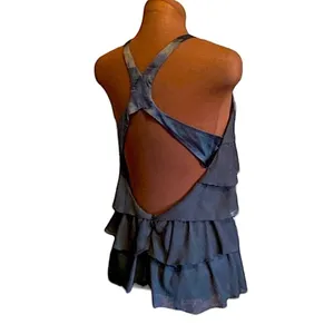 XOXO NWT Black Tiered Ruffle Top thumbnail 4