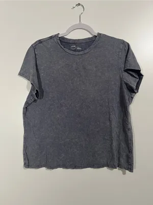 Aerie Vintage T-Shirt Hand Dyed Gray Size XL 100% Cotton thumbnail 3