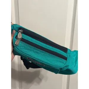 Vintage Casad Teal Fanny Pack Nylon Waist Bum Bag‎ Retro Gorpcore Granola 80s thumbnail 3