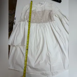 Endless Rose white lace poplin mini dress size S thumbnail 7
