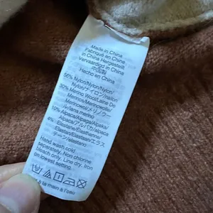 Madewell Payton color block wool blend oversized sweater xs thumbnail 9