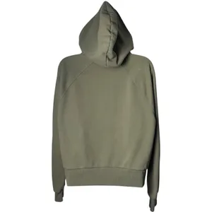 Vuori Restore Half Zip‎ Hoodie Sweatshirt Green Athletic Comfort Athleisure M thumbnail 8