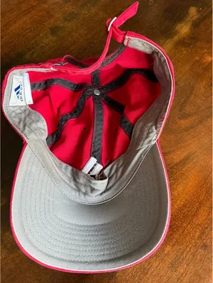 Adidas Red Baseball Cap with Adjustable Strap thumbnail 5