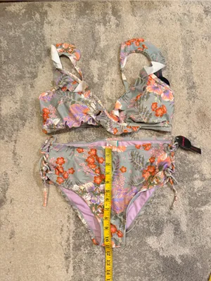 No Boundaries Floral 2 Piece Bikini thumbnail 3