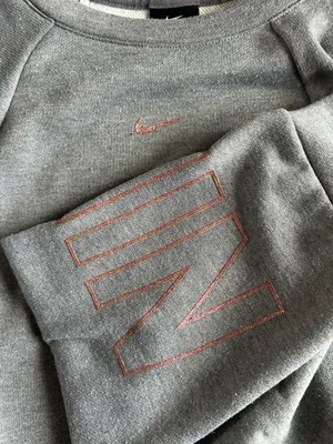 Nike Cropped Crew Neck Sweatshirt thumbnail 3