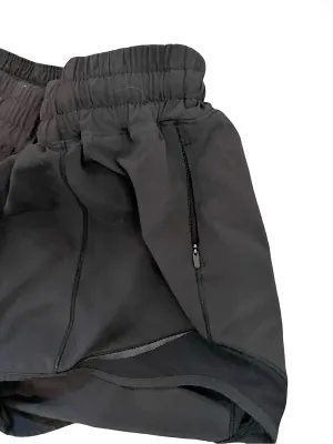 Lululemon Hotty Hot Short II Long 4” Black Size 8 thumbnail 3