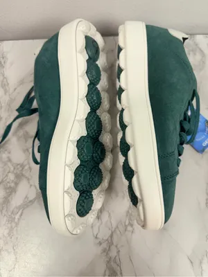 New Geox Spherica Ecub-1 Woman Low Top Sneakers in dark green/white size 7 thumbnail 7