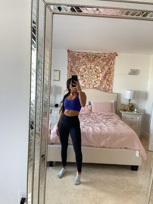 Purple Sports Bra Size XS thumbnail 5
