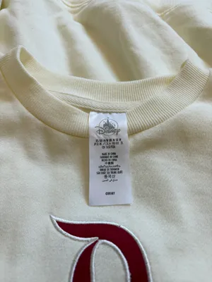 Authentic Crème and Maroon Disney Parks Jersey - never worn  thumbnail 5