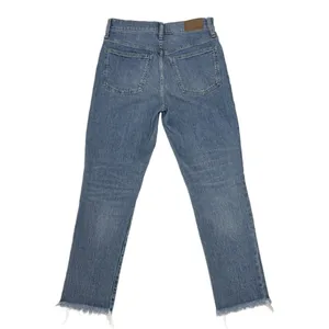 Madewell The Perfect Vintage Jeans Straight Leg Sz 27 Ainsworth Frayed LightWash thumbnail 3