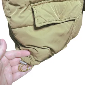 FREE PEOPLE Dreamers Moss Zip and Snap Front Hooded Puffer Vest thumbnail 3