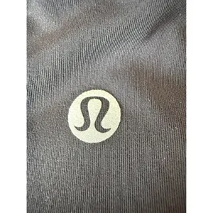 Lululemon black tough‎ train high neck sport Bra Black Size 6 W2BT6S thumbnail 4