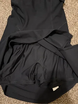 NWOT YPB by Abercrombie Black Active Romper Athletic One Piece thumbnail 4
