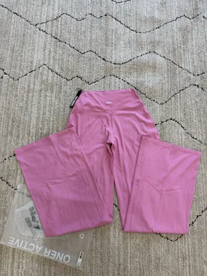 Oner Active SoftMotion™ Straight Leg Pants with White Logo | Rose Pink - S - Regular (Brand new ) thumbnail 3