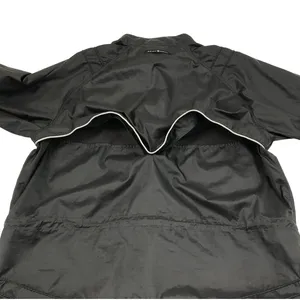 ARIAT Full Zip Packable Rain Jacket Women L Black Travel Timeles Everyday Sporty thumbnail 9