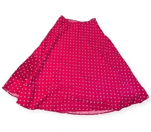 Vintage retro polka dot flared circle skirt thumbnail 1