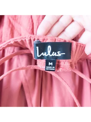 Lulus Rusty Rose Maxi Dress Pink Backless Womens Medium thumbnail 13