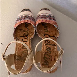 Sam Edelman Payton Espadrille Flats Size 8 Natural Jute Platform Summer Shoes thumbnail 6