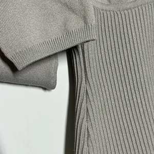 Aritzia Sculpt Knit Empire Longsleeve Longsleeve corset top sweater XS thumbnail 8