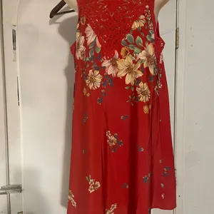 Miss Me Red Floral Dress thumbnail 6