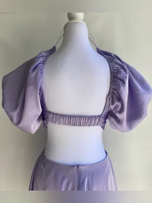 ASTR The Label Lavender Clarita mini dress backless wedding guest cocktail M thumbnail 10