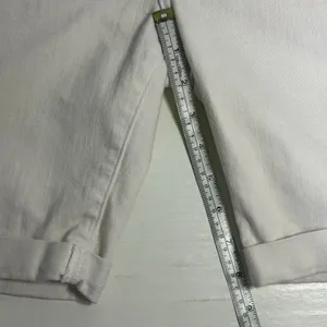 Levi Strauss Signature Gold White Bermuda Shorts Size 14 Stretch thumbnail 9