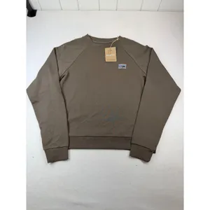 Patagonia Women Regenerative Organic Cotton Crew Top Marlow Brown Small NWT thumbnail 2