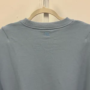 AMI ALEXANDRE MATTIUSSI Blue‎ Ami De Cœur Sweatshirt In 459 Light Blue Medium thumbnail 6