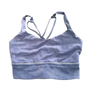 LULULEMON Free To Be Sports Bra Midnight‎ Orchid Sz 6 thumbnail 2