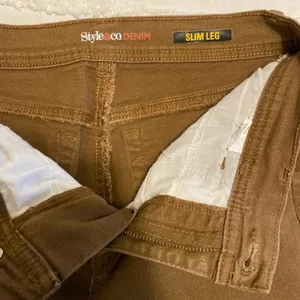 Style&Co Brown denim pants thumbnail 6