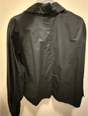NWOT Djerf Avenue Breezy Shirt in Black thumbnail 5