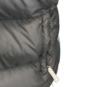 Vintage 2005 The North Face Black Puffer‎ Coat with High Collar Insulated Design thumbnail 4