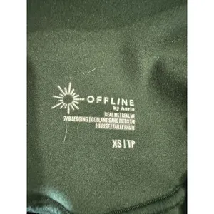 OFFLINE‎ by Aerie Real Me High Rise 7/8 Leggings Forest Green Womens XS thumbnail 5