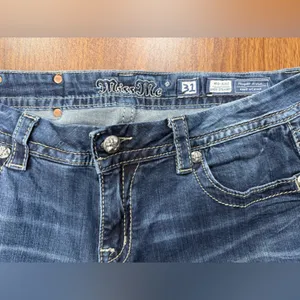 Miss Me Women's Boot Cut Jeans Size 31 thumbnail 5