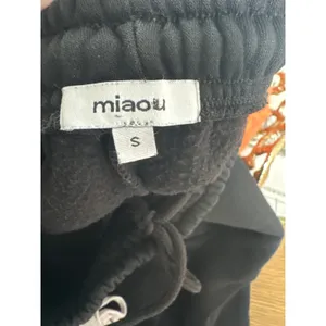 MIAOU Zev Fleece Sweatpants in Black Size Small thumbnail 2