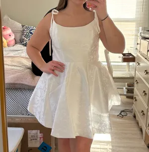 Amazon White Dress thumbnail 2