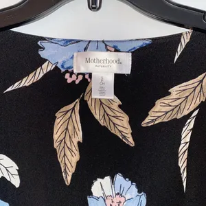 Motherhood Maternity Floral Wrap Dress thumbnail 4