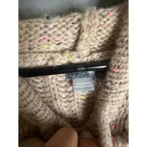 AERIE Open Road Speckled Sweater Hoodie Womens Medium thumbnail 3