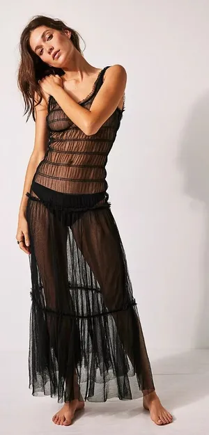 Free People NWT Intimately Smock About It Slip Size S thumbnail 1