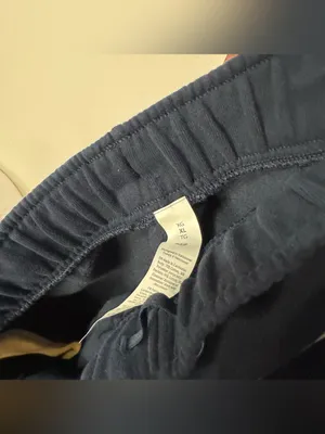 Lululemon Steady State Oversized Track Pants Sweatpants Stripe Navy Wide Leg thumbnail 6