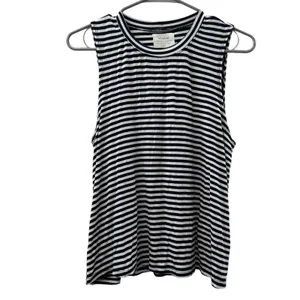 McGuire Poketo Tank Sleeveless Navy & White Striped Pullover Tank Top Size M‎ thumbnail 2