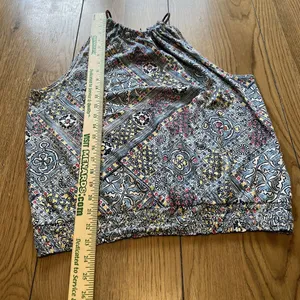 American Eagle Womens Straps Cropped Tank Top Size‎ Small Preppy Beach Summer thumbnail 3