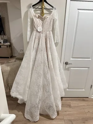Wtoo Watters Anthropologie Pendant Wedding Ball Gown Ivory-Blush Size US 4 NWT thumbnail 7