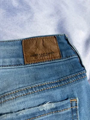 American Eagle midi Jean shorts thumbnail 9