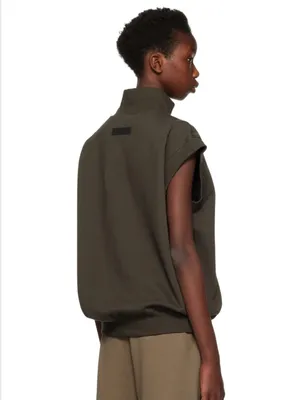 Essential Fear of God Mockneck Sleeves Vest size XS Unisex thumbnail 2