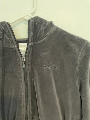 Adidas Velour Track Jacket thumbnail 7