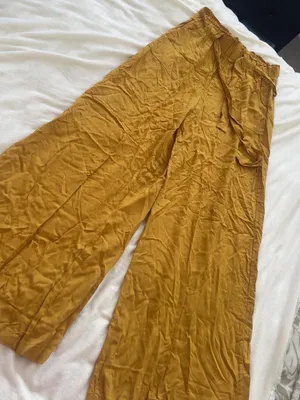 New Look Golden Yellow Flowy Pants 💛🌻🌝 thumbnail 2