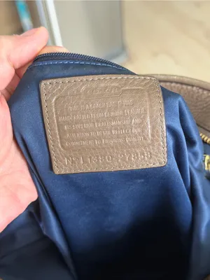Coach Taupe Pebbled Leather Hobo Shoulder Bag thumbnail 12