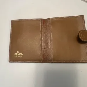 FENDI VINTAGE Bi-fold card‎ holder striped thumbnail 5