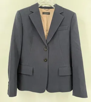 STRENESSE navy blue‎ wool blazer size 4 Blue thumbnail 1